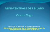 OBOSSOU Kwami, Macroéconomiste Direction Générale de la Statistique et de la Comptabilité Nationale (DGSCN)