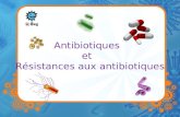Antibiotiques et Résistances aux antibiotiques. Antibiotiques Les antibiotiques sont des médicaments puissants qui combattent les infections bactériennes.