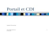 Mars 2009 CDDP de la Gironde 1 Portail et CDI Josiane Ducournau.