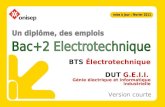 BTS Électrotechnique DUT G.E.I.I. Génie électrique et informatique industrielle Version courte.