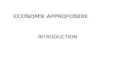 ECONOMIE APPROFONDIE INTRODUCTION. Objectif du cours Le cours déconomie approfondie a pour objet de présenter les fondements de lanalyse microéconomique.