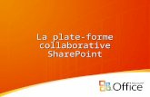 La plate-forme collaborative SharePoint. Un monde plus globalisé Un monde plus connecté et actif Un monde plus réglementé Accélération des changements.