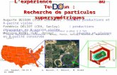 JJC, Saumur, 10-15 dec 2000A. Besson, F. Déliot, M. Ridel1 Lexpérience au Tevatron : Recherche de particules supersymétriques à Fermilab vers Chicago Collisionneur.