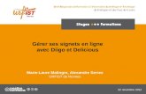 Gérer ses signets en ligne avec Diigo et Delicious Marie-Laure Malingre, Alexandre Serres URFIST de Rennes 22 novembre 2012.