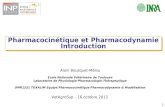 1 Alain Bousquet-Mélou Ecole Nationale Vétérinaire de Toulouse Laboratoire de Physiologie-Pharmacologie-Thérapeutique UMR1331 TOXALIM Equipe Pharmacocinétique.
