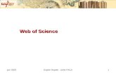 Juin 2009Sophie Rapetti - Urfist PACA1 Web of Science.