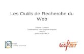 Les Outils de Recherche du Web Gabriel Gallezot Université de Nice Sophia Antipolis URFIST gallezot@unice.fr.