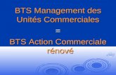 BTS Management des Unités Commerciales = BTS Action Commerciale rénové