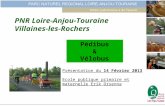 PNR Loire-Anjou-Touraine Villaines-les-Rochers Pédibus & Vélobus Présentation du 14 Février 2013 Ecole publique primaire et maternelle Erik Orsenna.