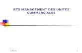 02/03/20141 BTS MANAGEMENT DES UNITES COMMERCIALES.