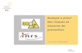 Analyse a priori des risques et mesures de prévention en station d'épuration Année 2012/2013.