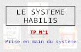 LE SYSTEME HABILIS TP N°1 Prise en main du système.