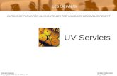 Module UV Servlets Page 1 / 61 Deruelle Laurent Copyright © 2002 Laurent Deruelle CURSUS DE FORMATION AUX NOUVELLES TECHNOLOGIES DE DEVELOPPEMENT UV Servlets.