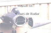 Majeure SIC Cours de Radar. Programme I) Introduction : historique, principes généraux, signal radar, mesures effectuées II) Détection dune cible ponctuelle.