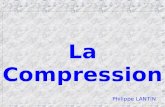 La Compression Philippe LANTIN. Sensation auditive (Cortex) Seuil Intolérance HTL UCL Oreille saine Sons, perception, sensation Sons externes 60 0 120.