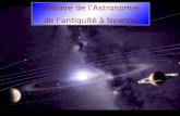 Histoire de lAstronomie de lantiquité à Newton. Quy a-t-il à observer dans le ciel ? En quelques heures Le jourLa nuit.