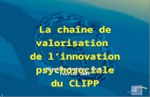 1 La chaîne de valorisation de linnovation psychosociale du CLIPP Mireille Mathieu, Ph.D. Février 2007 Mireille Mathieu, Ph.D. Février 2007.