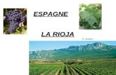 ESPAGNE LA RIOJA B. Vandycke. Carte viticole dESPAGNE.