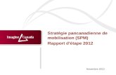 Novembre 2012 Stratégie pancanadienne de mobilisation (SPM) Rapport d'étape 2012.