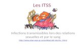 Les ITSS Infections transmissibles lors des relations sexuelles et par le sang .