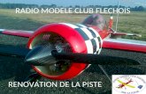 RADIO MODELE CLUB FLECHOIS RENOVATION DE LA PISTE.
