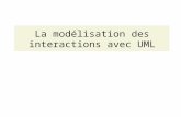 La modélisation des interactions avec UML. Quest-ce quUML ? « UML est un langage pour visualiser, spécifier, concevoir et documenter les artefacts dun.