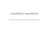 Installation OpenBravo Environnement de Développement.