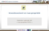 Investissement en nue-propriété Opération spéciale ISF « nue-propriété PERL » 29/04/20141.