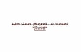 2ième Classe (Mercredi, 13 Octobre) C++ Intro CSI2572.