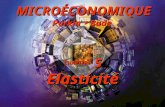 5-1 Introduction à la microéconomique Lélasticité Chapitre 5 Parkin Bade MICROÉCONOMIQUE CHAPITRE 5 Elasticité Parkin Bade MICROÉCONOMIQUE.