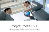 Projet Portail 2.0 Bouygues Telecom Entreprises. Sommaire SFEIR Objectifs Présentation du contexte de la mission Proposition dintervention Annexe : Web.