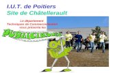 I.U.T. de Poitiers Site de Châtellerault Le département Techniques de Commercialisation vous présente les.