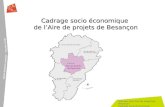 Etat des lieux Aire de projets de Besançon Cadrage socio-économique Cadrage socio économique de lAire de projets de Besançon.