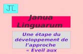 Janua Linguarum Une étape du développement de lapproche « Eveil aux Langues »
