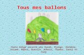 Tous mes ballons Conte belge raconté par Ayoub, Django, Ibrahim, Ikrame, Maëva, Quentin, Romain, Thomas, Vanel et Yann.