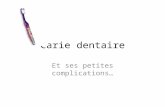 Carie dentaire Et ses petites complications…. Anatomie de la dent.