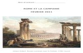 ROME ET LA CAMPANIE FÉVRIER 2011 Nom et prénom : _______________________________ Hubert Robert, Ruines romaines avec le Colisée, 1798, Louvre.