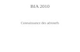 BIA 2010 Connaissance des aéronefs. CELLULE (structures)