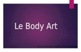 Le Body Art Diaporama de Manon Guigout et Malaurie Chanroux.