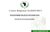Centre Régional AGRHYMET PROGRAMME MAJEUR INFORMATION Activité de suivi phytosanitaire PROGRAMME MAJEUR INFORMATION Activité de suivi phytosanitaire.