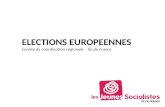 ELECTIONS EUROPEENNES Comité de coordination régionale – Île de France.