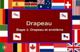Drapeau Étape 1: Drapeau et emblème. Les emblèmes du Canada.