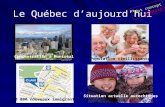 Le Québec daujourdhui 40 000 nouveaux immigrants Concentration à Montréal Population vieillissante Situation actuelle autochtones * Mot concept Identité
