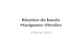 Réunion de bassin Marignane-Vitrolles 4 février 2014.