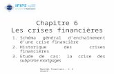 Marchés financiers - S. Edouard Chapitre 6 Les crises financières 1.Schéma général denchaînement dune crise financière 2.Historique des crises financières.
