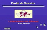 Projet de Session La libéralisation des échanges Brahim Bouslikhane.