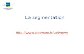 La segmentation . Plan Définition et Objectifs Méthodes de Partitionnement Méthodes Hiérarchiques Méthodes par Densité