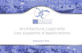 Architecture Logicielle Les supports dapplications Sébastien Riss.