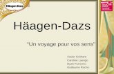Häagen-Dazs Un voyage pour vos sens Xavier Gréhant Caroline Luengo Dyah Purnomo Guillaume Roche.