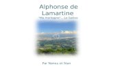 Alphonse de Lamartine "Ma montagne"....Le Salève Par Nanou et Stan.